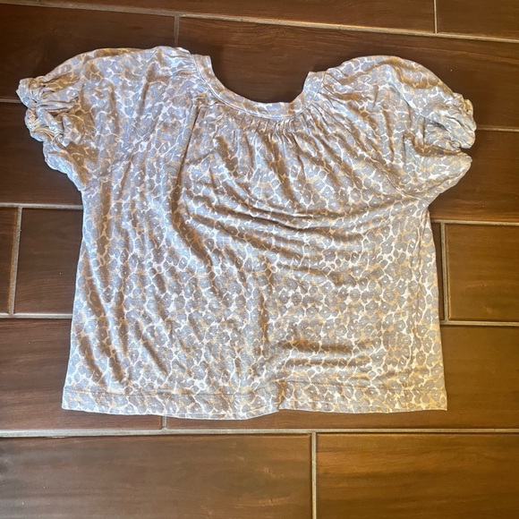 Maeve by Anthropologie Leopard Blouse Sz M - Picture 4 of 4